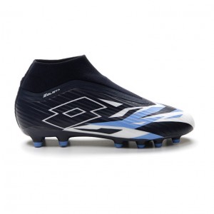Botas de Futbol Lotto Solista 300 VI Gravity FG Hombre Azul Marino Azules Blancas Azules | VN121862X5