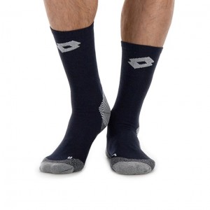 Calcetines Lotto Tennis II Azul Marino Azules | EW107690Q9