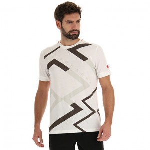 Camiseta Lotto Athletica Classic VI Hombre Blancas | YT353245H7