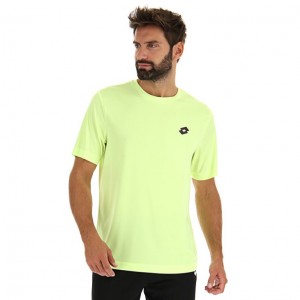 Camiseta Lotto MSP Sports Zip Hombre Amarillo | UX534673N1