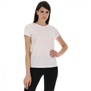 Camiseta Lotto MSP W Sports Zip Mujer Blancas | IB737333N3