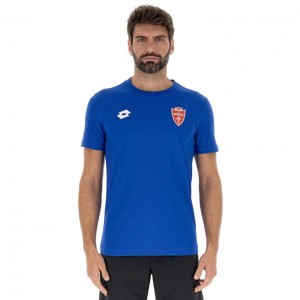 Camiseta Lotto Monza Elite JS Hombre Azul Real Azules | GB840124I3