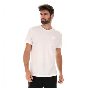 Camiseta Lotto Msc II Hombre Blancas | EI179467W0
