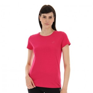 Camiseta Lotto Msc W Mujer Rosas | MH705040E3