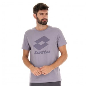 Camiseta Lotto Smart IV 2 Hombre Plateadas | JT194499M1