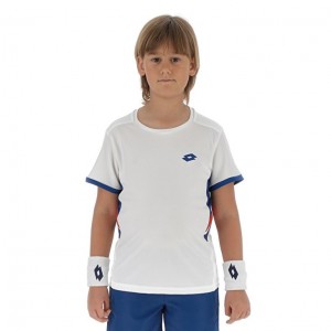 Camiseta Lotto Squadra B III Niños Blancas | AV539563G5