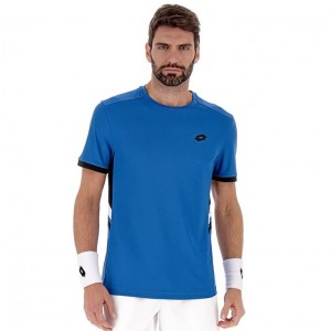 Camiseta Lotto Squadra III Hombre Azules | XC226972S1