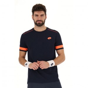 Camiseta Lotto Superrapida V Hombre Azul Marino Azules | XW330763L5