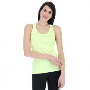 Camiseta sin Manga Lotto MSP W Sports Mujer Amarillo | TF426102Z9