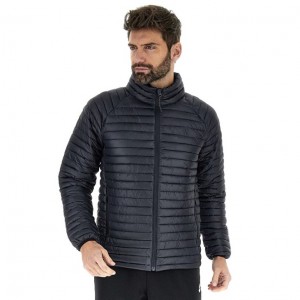 Campera Lotto Bomber Gardena Hombre Negras | RB665406T7