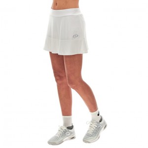 Falda Lotto Squadra W III Mujer Blancas | HN326912H4