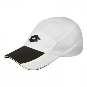 Gorra Lotto Tennis Blancas Negras | PZ869606J2