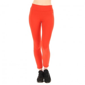 Leggins Lotto MSP W Mujer Rojas | OI276987M4