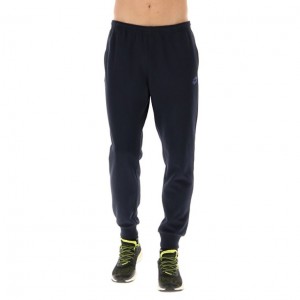Pantalon Lotto Msc Cuff RIB Hombre Azul Marino Azules | DC930723R2