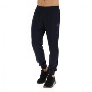 Pantalon Lotto Msc Sports Cuff Hombre Azul Marino Azules | EQ634563F2