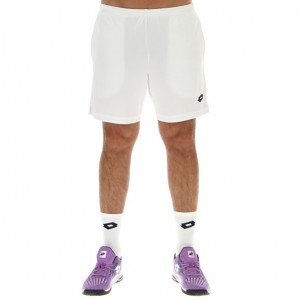 Short Lotto Squadra II 7 PL Hombre Blancas | OO061446M1