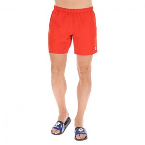 Short de Baño Lotto Beach Basic Hombre Rojas | AA258065R9