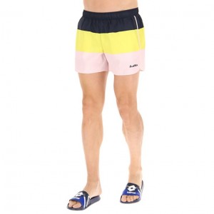 Short de Baño Lotto Beach Color Hombre Rosas | YL214261Y0