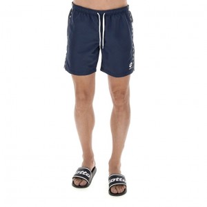 Short de Baño Lotto Beach Icon Hombre Azul Marino Azules | BW351625L5