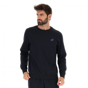 Sudadera Lotto Msc RN Hombre Azul Marino Azules | JZ045744V1