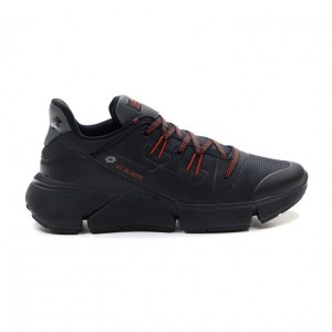 Zapatillas Deportivas Lotto Libra AMF 1 Hombre Negras Rojas | EG473737Q5