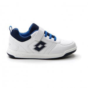 Zapatillas Deportivas Lotto Set Ace AMF XIX 1 CL S Niños Blancas Azules | YE978087D3