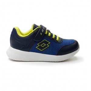 Zapatillas Lotto Evolite AMF III Mlg CL S Niños Azules Azules Verde | IT038313G3
