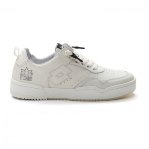 Zapatillas Lotto Hoop Stars Hombre Blancas Negras | LH359045D0