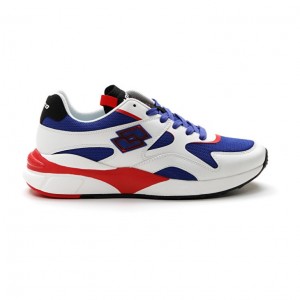 Zapatillas Lotto Sirius '95 AMF II Hombre Azules Blancas Negras | EO887658M2