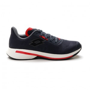 Zapatillas Running Lotto Speedevo 100 Hombre Azules Oscuro Gris | FW524402R4