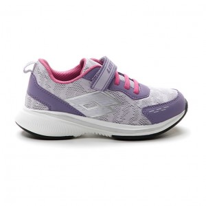 Zapatillas Running Lotto Speedevo 600 AMF II CL S Niños Moradas Plateadas Moradas | JF366496J9