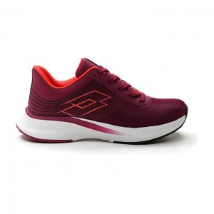 Zapatillas Running Lotto Speedevo 700 II W Mujer Moradas Rojas Negras | KY143894A9