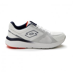 Zapatillas Running Lotto Speedride 600 Xiii Hombre Blancas Azules Naranjas | AQ989868V3