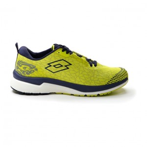 Zapatillas Running Lotto Volata Hyperpulse 100 Hombre Verde Azul Marino Azules | KI174587C0