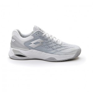 Zapatillas Tenis Lotto Mirage 100 CLY W Mujer Blancas Plateadas | DQ352175C2