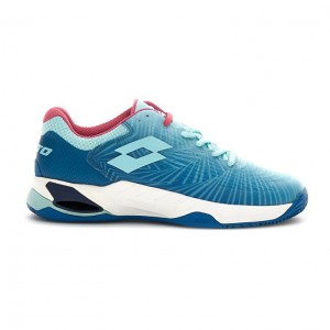 Zapatillas Tenis Lotto Mirage 100 II CLY W Mujer Azules Azules Rosas | XD029802W7