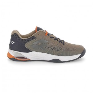 Zapatillas Tenis Lotto Mirage 100 II CLY Hombre Marrones | FV199729P1