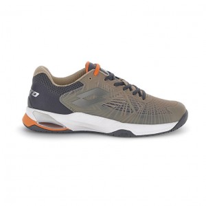 Zapatillas Tenis Lotto Mirage 100 II SPD Hombre Verde Oliva | QZ340704R7
