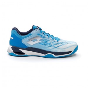 Zapatillas Tenis Lotto Mirage 100 SPD Hombre Blancas Azul Marino Azules Azules | RL911731O8