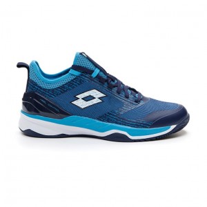 Zapatillas Tenis Lotto Mirage 200 CLY Hombre Azul Marino Azules Blancas Azules | ZL610341R2
