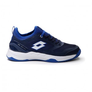 Zapatillas Tenis Lotto Mirage 200 CLY Hombre Azul Marino Azules Blancas Azules | HH390749I4