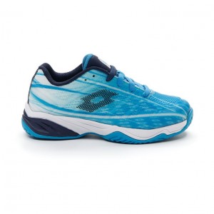 Zapatillas Tenis Lotto Mirage 300 ALR JR Niños Azules Azul Marino Azules Blancas | JL648594D9