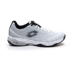 Zapatillas Tenis Lotto Mirage 300 CLY Hombre Blancas Negras Gris | LI964906V0