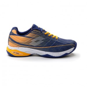 Zapatillas Tenis Lotto Mirage 300 CLY Hombre Azules Blancas Amarillo | BD341074U6