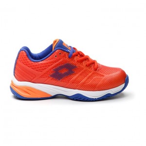 Zapatillas Tenis Lotto Mirage 300 III ALR JR Niños Naranjas Azul Real Azules Rojas | YR359745O1