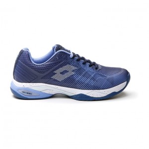 Zapatillas Tenis Lotto Mirage 300 III SPD Hombre Azules Blancas | QC359805P4