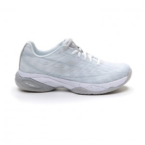 Zapatillas Tenis Lotto Mirage 300 SPD W Mujer Blancas Plateadas | KC163086R6