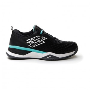 Zapatillas Tenis Lotto Raptor Hyperpulse 100 SPD Hombre Negras Blancas Verde | GQ005690P0