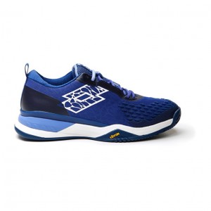 Zapatillas Tenis Lotto Raptor Hyperpulse 100 SPD Hombre Azul Real Azules Blancas Azules | JO836823T6