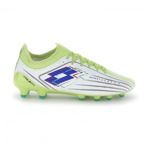 Zapatos De Fútbol Lotto Solista 200 VIII FG Hombre Verde Blancas | CZ292209T3